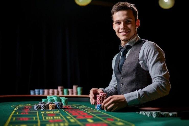 Meja roulette langsung dengan dealer profesional di platform bos989